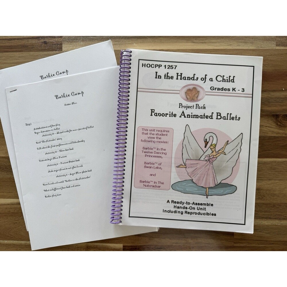 In the Hands of a Child Project Pack Favorite Animated Ballets K-3 Book & CD